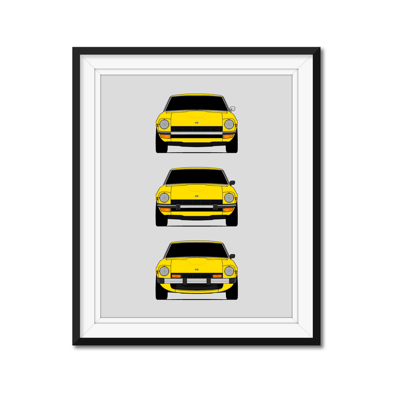 Datsun 240Z 260Z 280Z Generations (Nissan Fairlady Z)