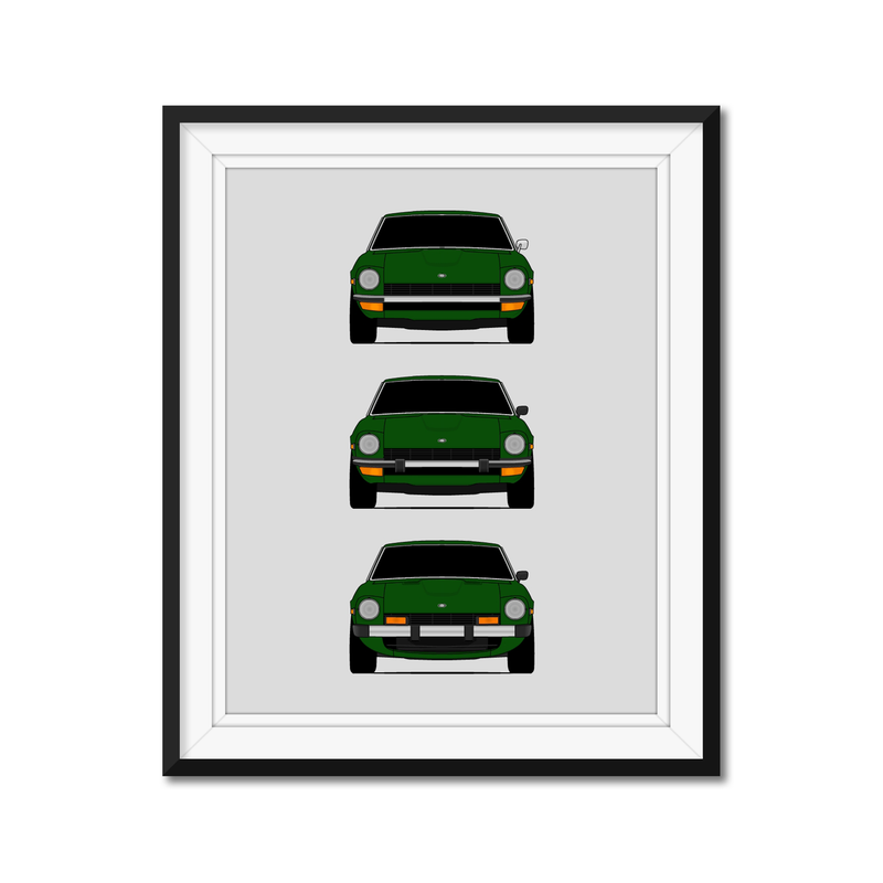 Datsun 240Z 260Z 280Z Generations (Nissan Fairlady Z)