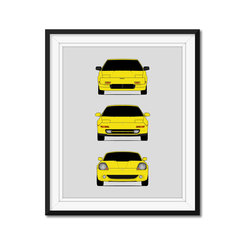 Toyota MR2 Generations