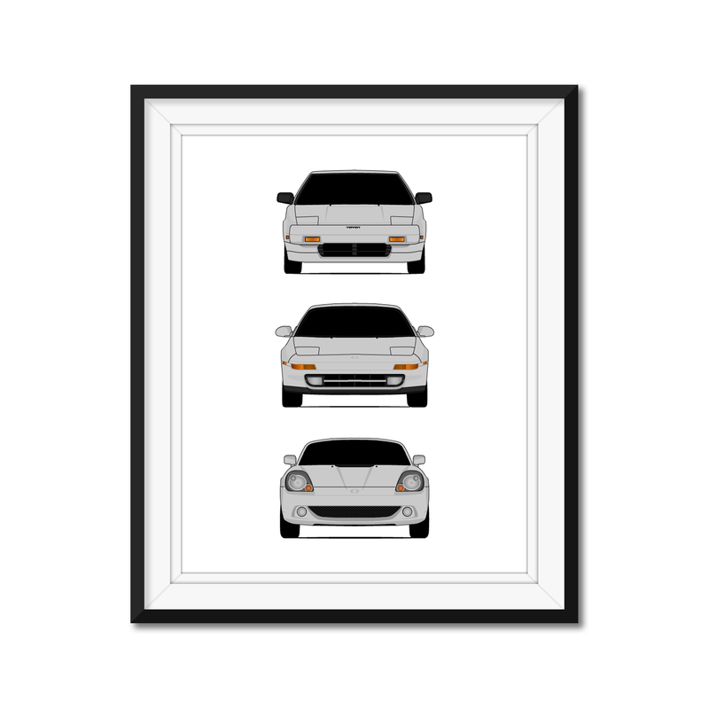 Toyota MR2 Generations