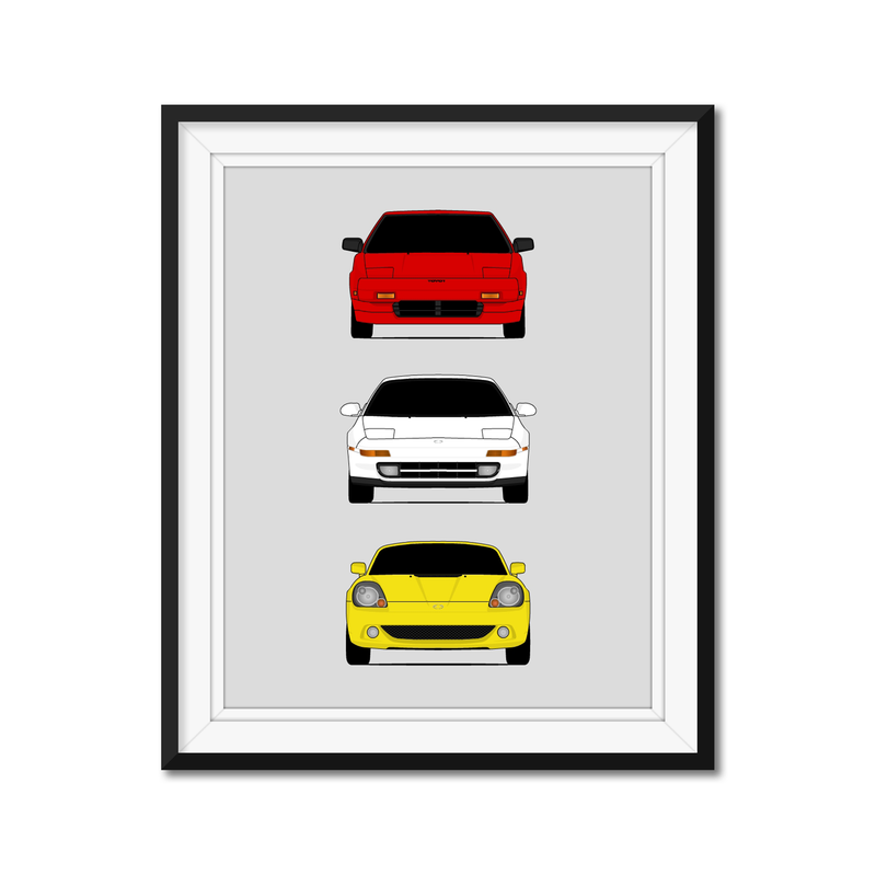 Toyota MR2 Generations