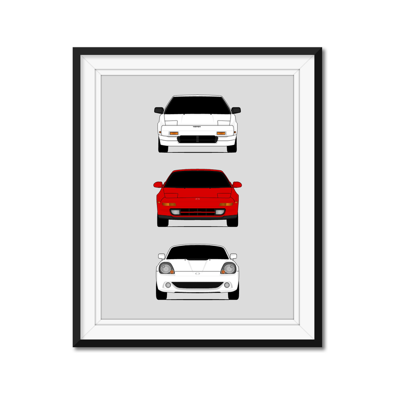 Toyota MR2 Generations