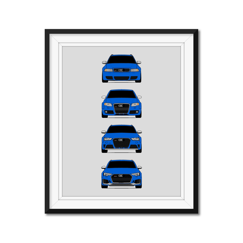 Audi RS4 Generations