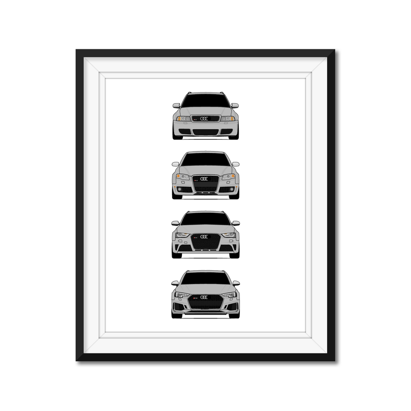 Audi RS4 Generations