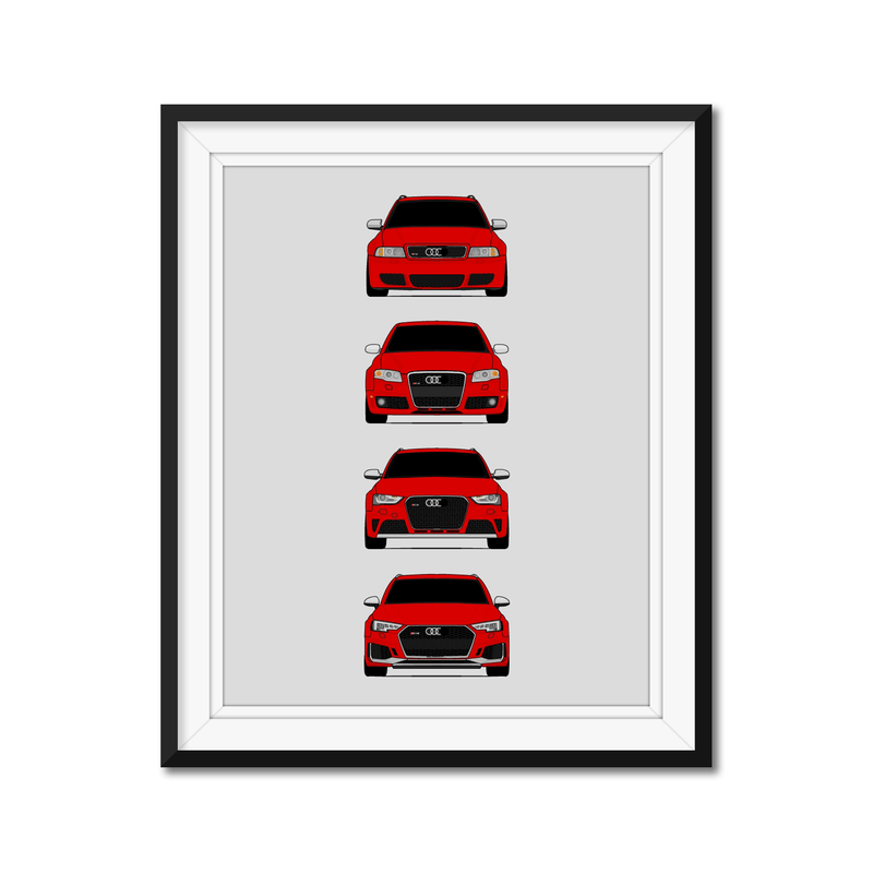 Audi RS4 Generations