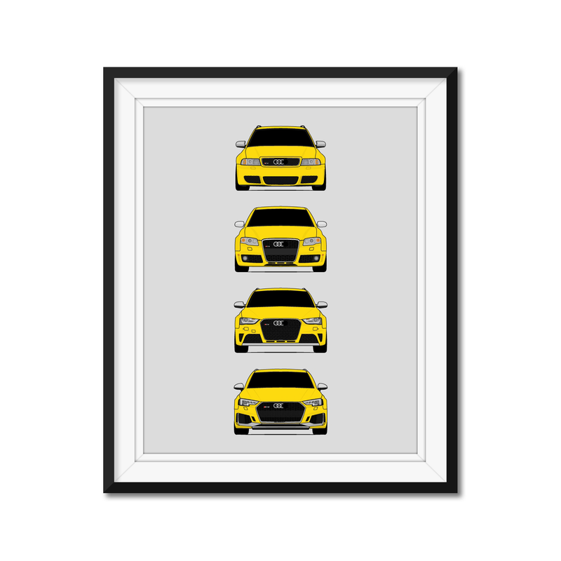 Audi RS4 Generations