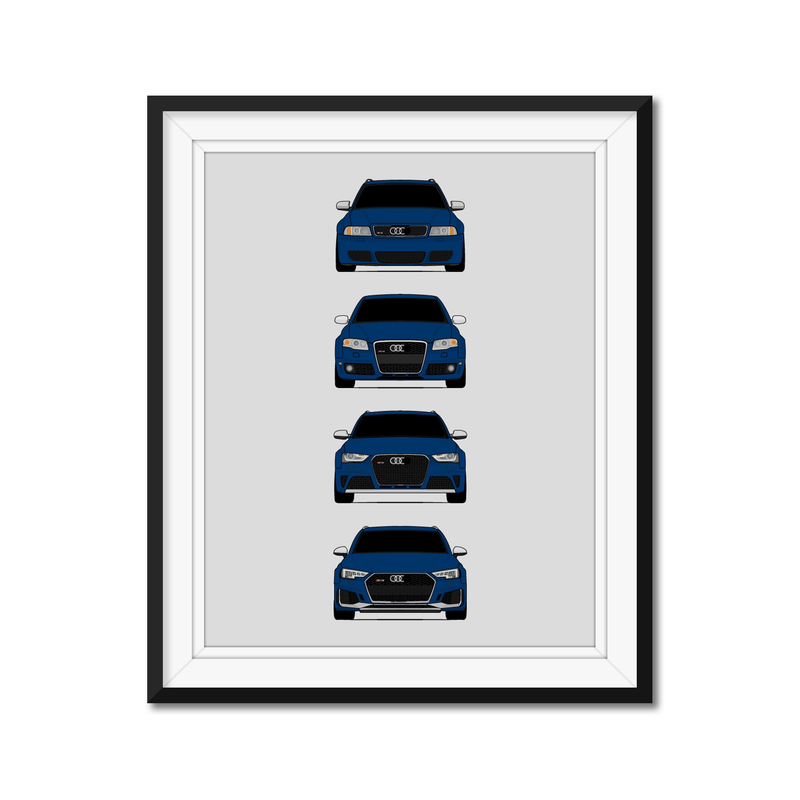 Audi RS4 Generations