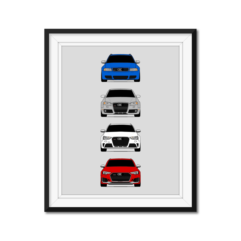 Audi RS4 Generations