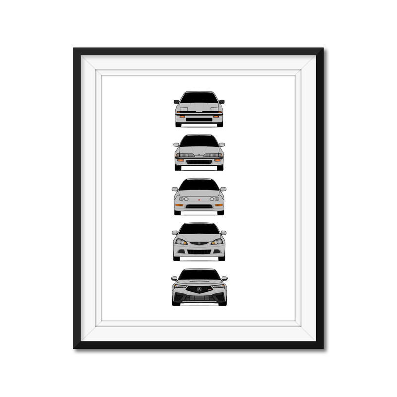 Acura Integra Generations