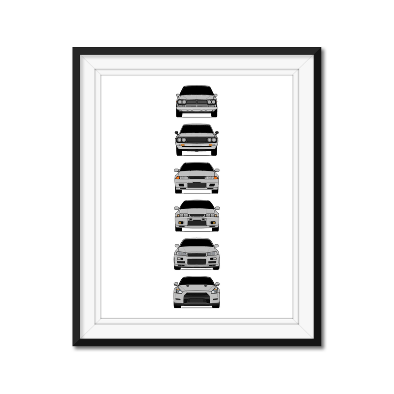 Nissan Skyline GT-R Generations