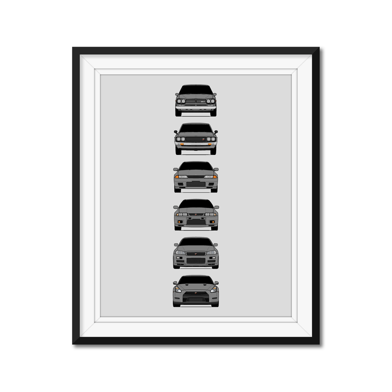 Nissan Skyline GT-R Generations