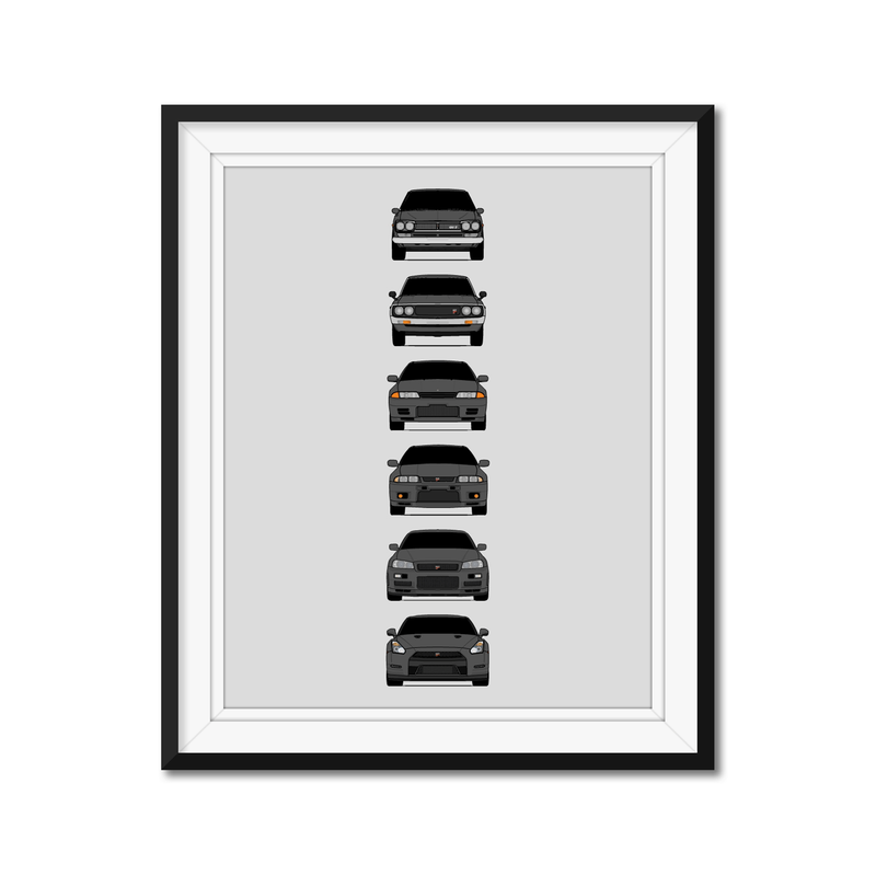 Nissan Skyline GT-R Generations