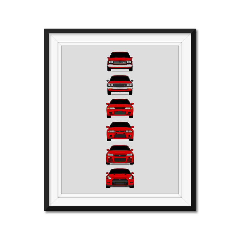 Nissan Skyline GT-R Generations