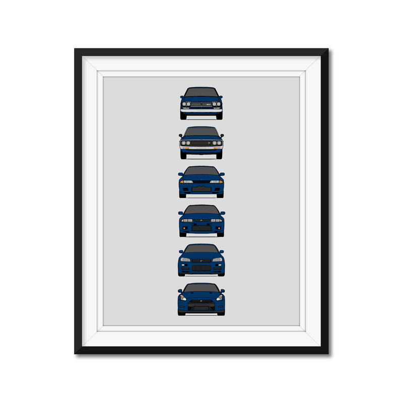 Nissan Skyline GT-R Generations