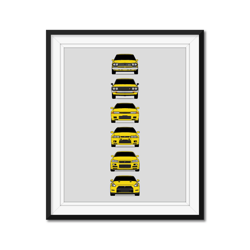 Nissan Skyline GT-R Generations