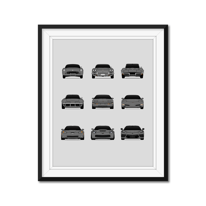 Chevy Corvette Generations