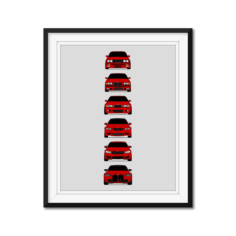 BMW M3 Generations