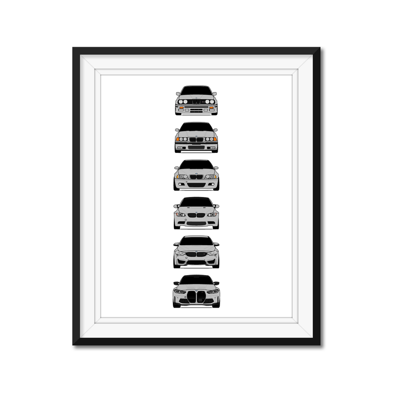 BMW M3 Generations
