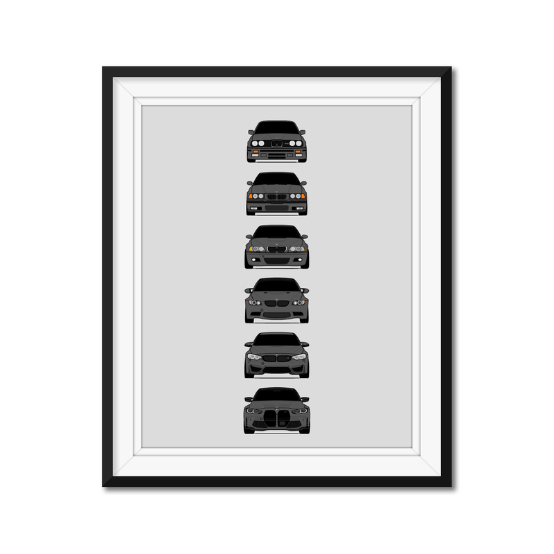 BMW M3 Generations