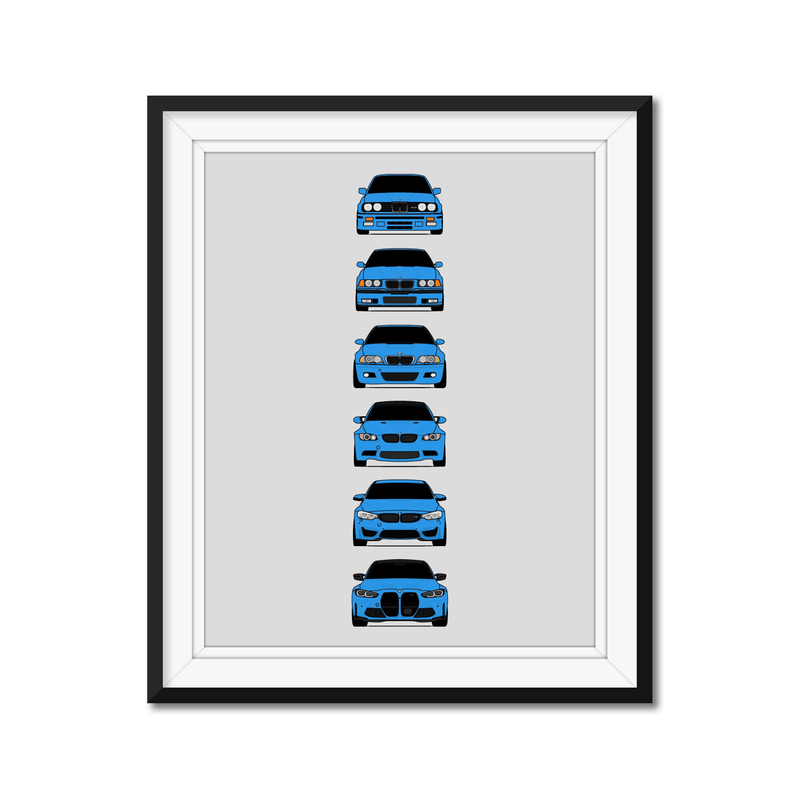 BMW M3 Generations