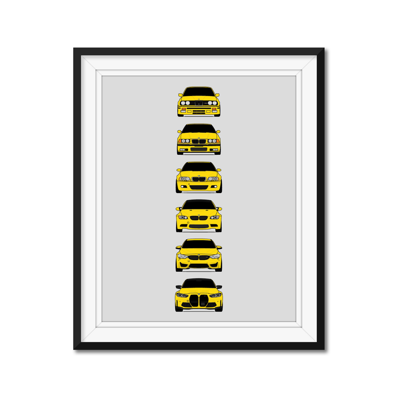 BMW M3 Generations