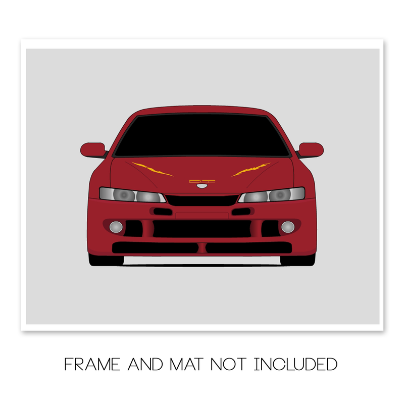 Nissan 240SX (1995-1998) Fast and the Furious Poster
