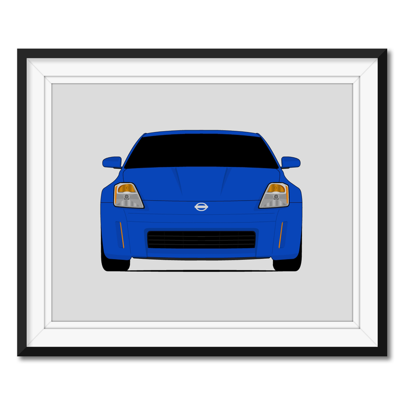 Nissan 350Z Z33 (2002-2005) Poster