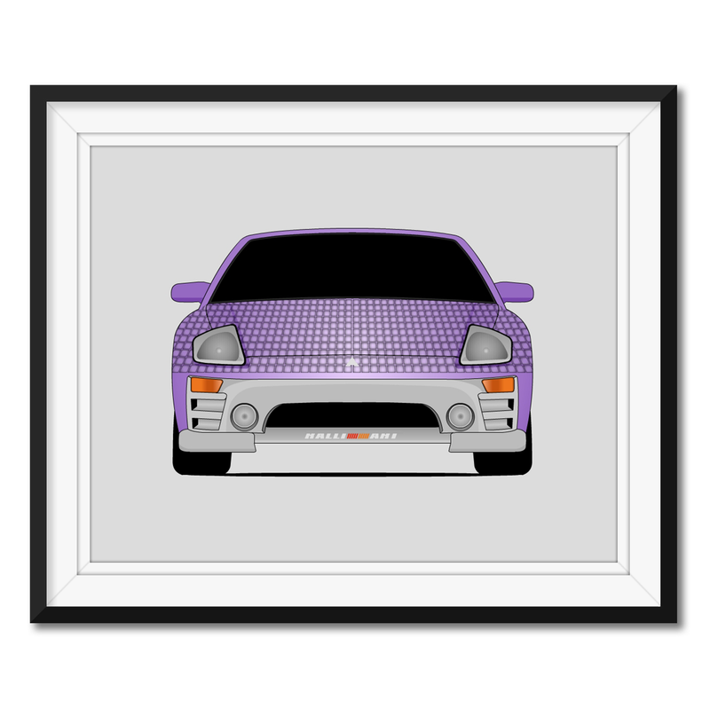 Mitsubishi Eclipse 3G Spyder GTS (2000-2004) 2 Fast 2 Furious Poster