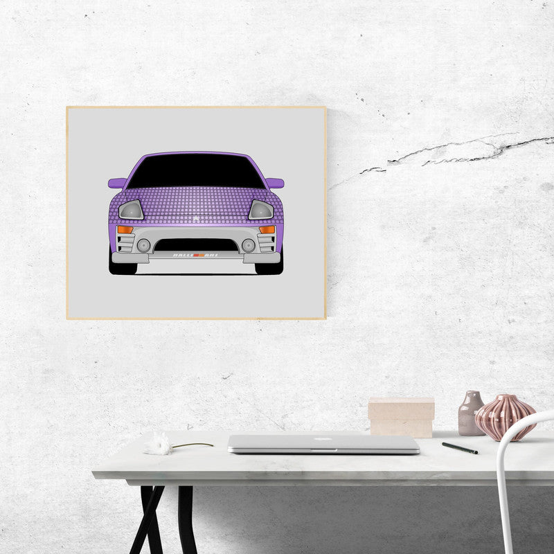 Mitsubishi Eclipse 3G Spyder GTS (2000-2004) 2 Fast 2 Furious Poster