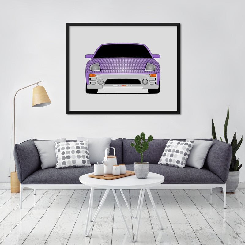 Mitsubishi Eclipse 3G Spyder GTS (2000-2004) 2 Fast 2 Furious Poster
