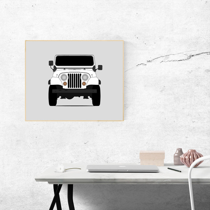 Jeep CJ (Civilian Jeep) (1976-1986) Poster