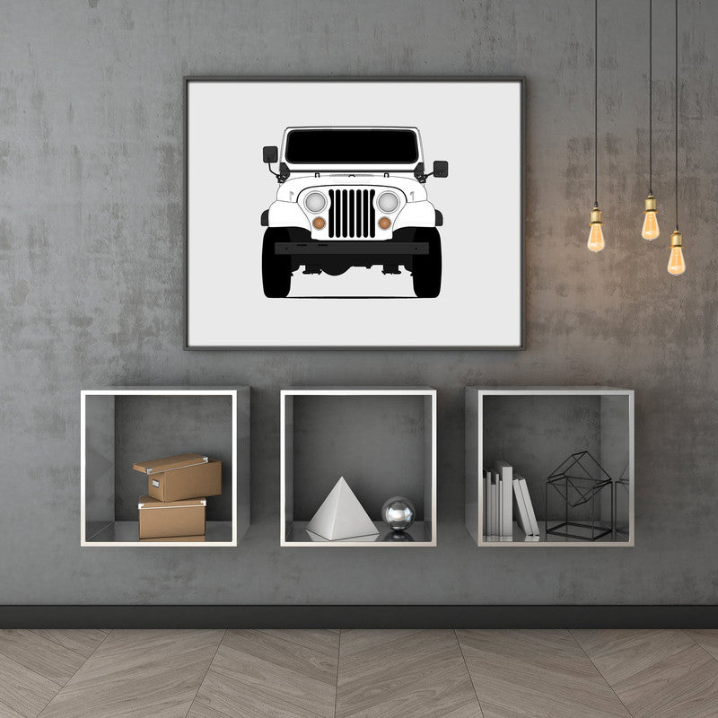 Jeep CJ (Civilian Jeep) (1976-1986) Poster