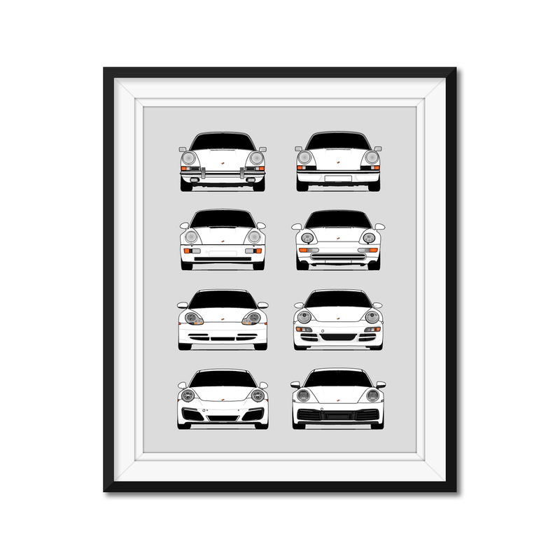 Porsche 911 Generations