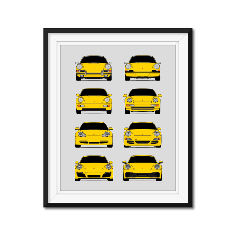 Porsche 911 Generations