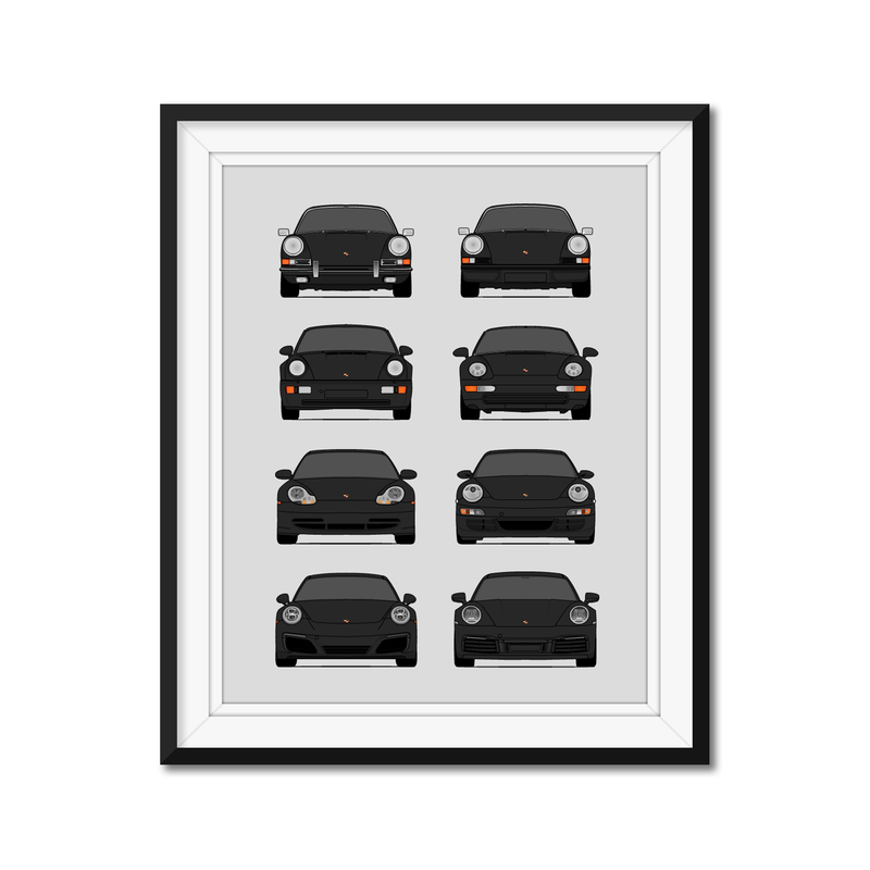 Porsche 911 Generations