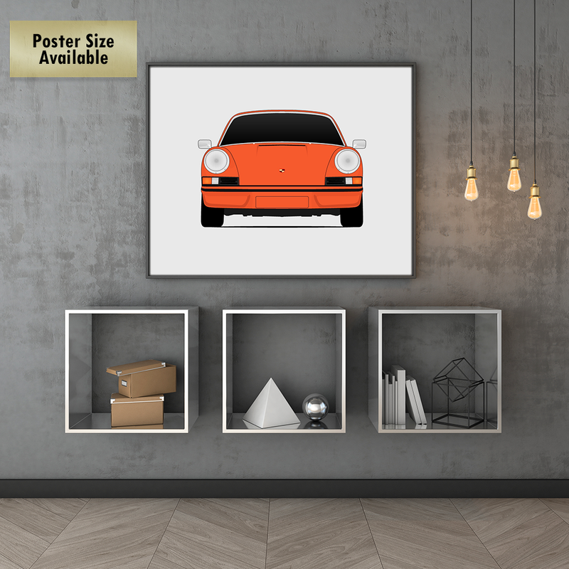 Porsche 911 Carrera (1973-1974) G Series Poster