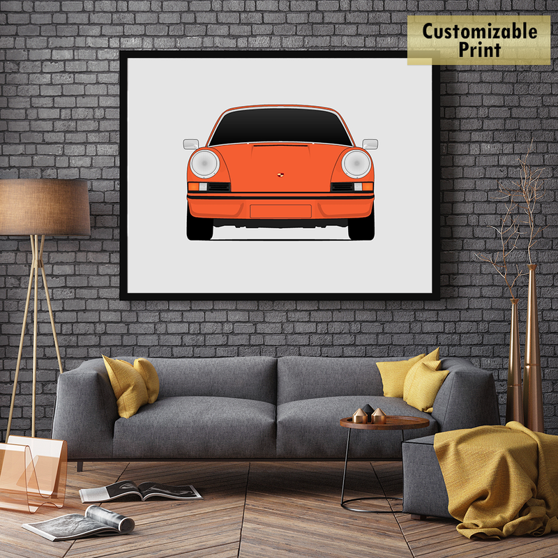 Porsche 911 Carrera (1973-1974) G Series Poster