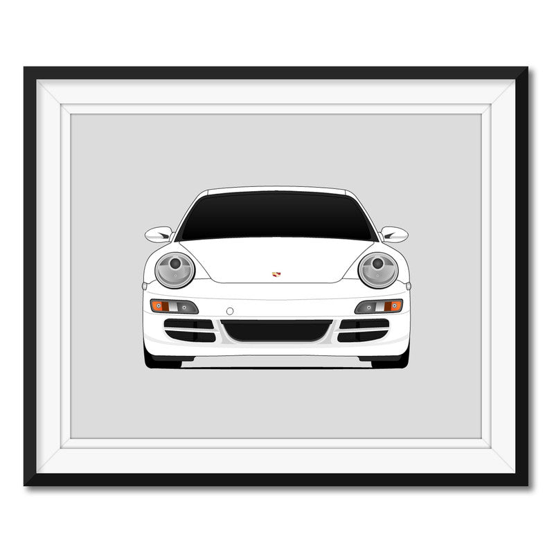 Porsche 911 Carrera (2005-2008) 997.1 Poster