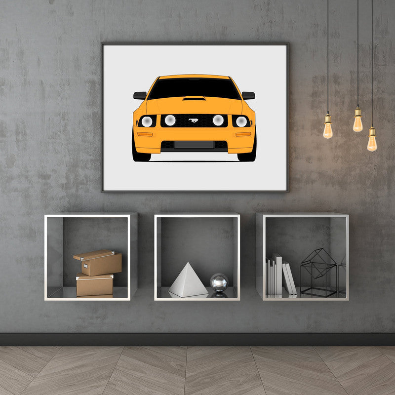 Ford Mustang GT California Special (2005-2009) C/S S197 Poster