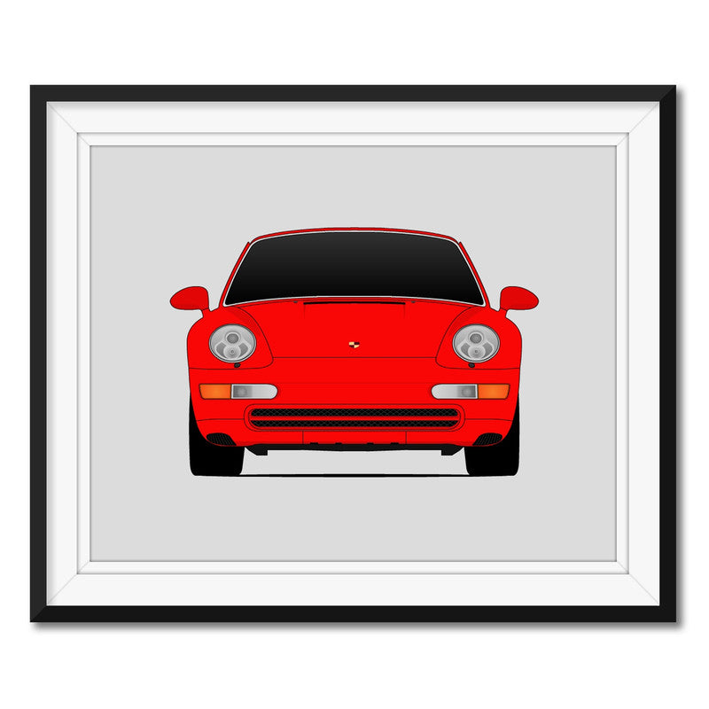 Porsche 911 (1994-1998) 993 Poster