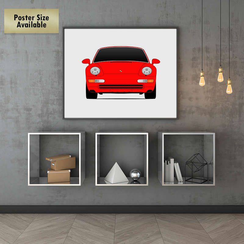 Porsche 911 (1994-1998) 993 Poster