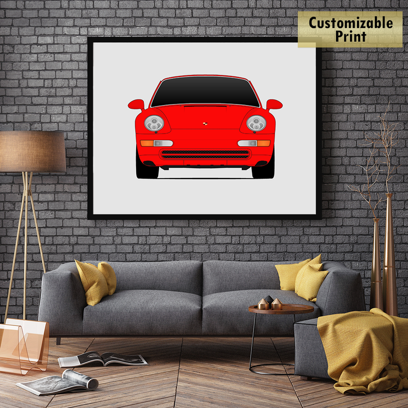 Porsche 911 (1994-1998) 993 Poster