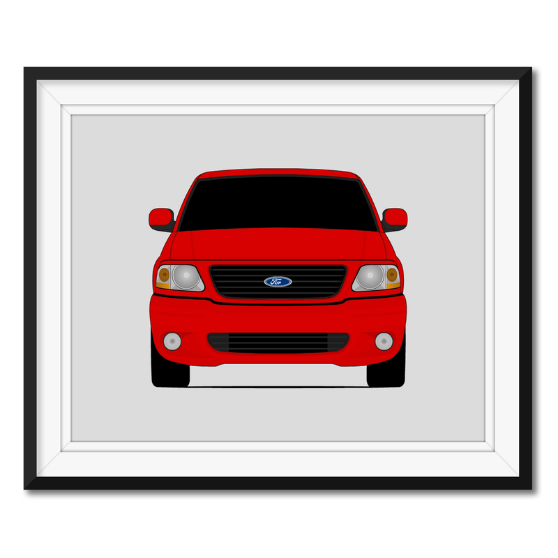 Ford F-150 SVT Lightning (1999-2004) 10th Generation from the Fast and the Furious Poster