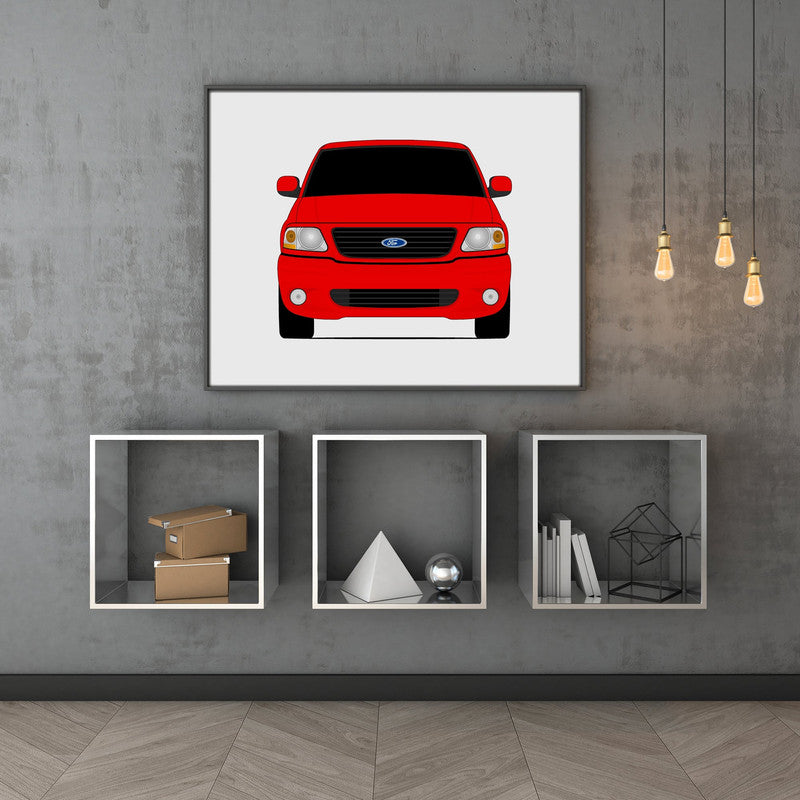 Ford F-150 SVT Lightning (1999-2004) 10th Generation from the Fast and the Furious Poster