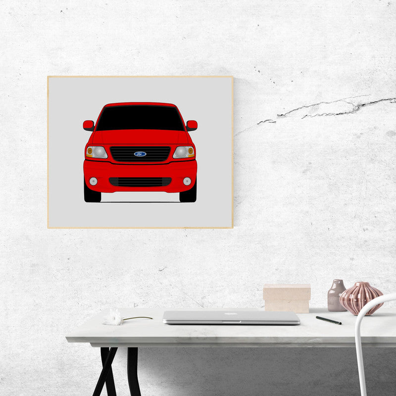 Ford F-150 SVT Lightning (1999-2004) 10th Generation from the Fast and the Furious Poster