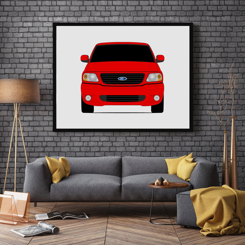 Ford F-150 SVT Lightning (1999-2004) 10th Generation from the Fast and the Furious Poster