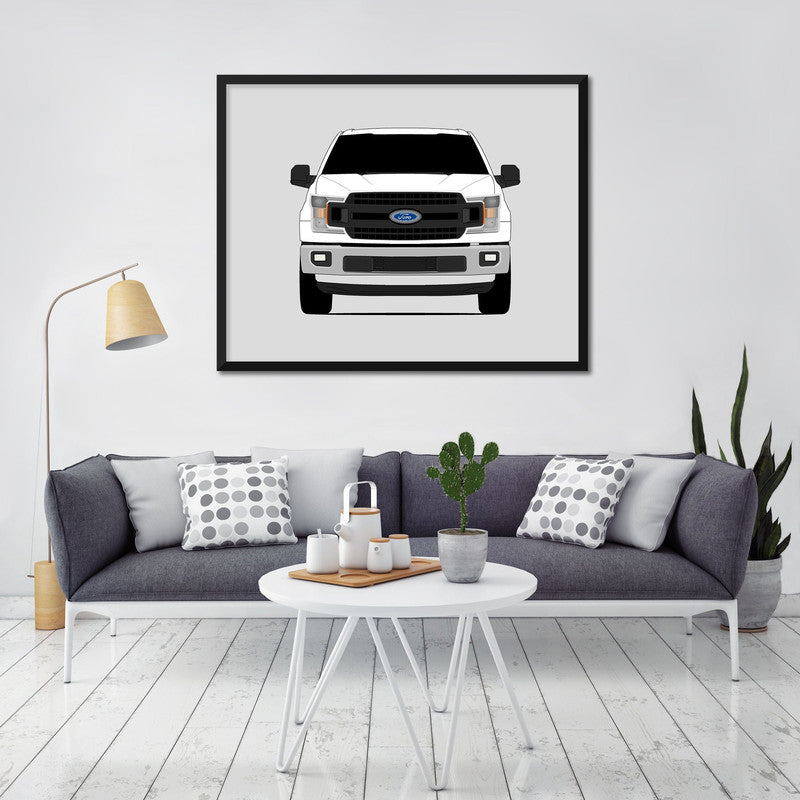 Ford F-150 XL (2018-2019) 13th Generation Poster