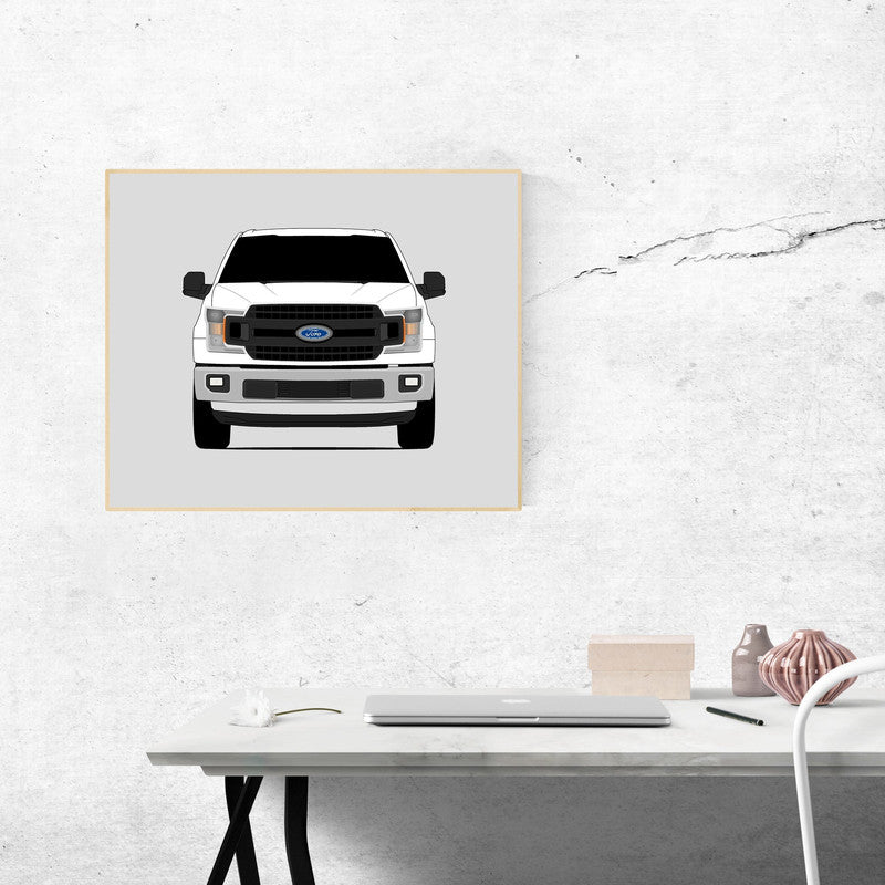 Ford F-150 XL (2018-2019) 13th Generation Poster