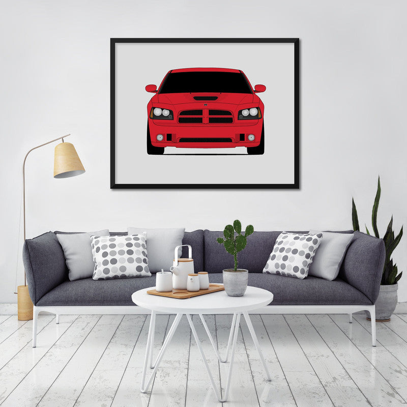 Dodge Charger SRT8 (2006-2010) Gen 6 Poster