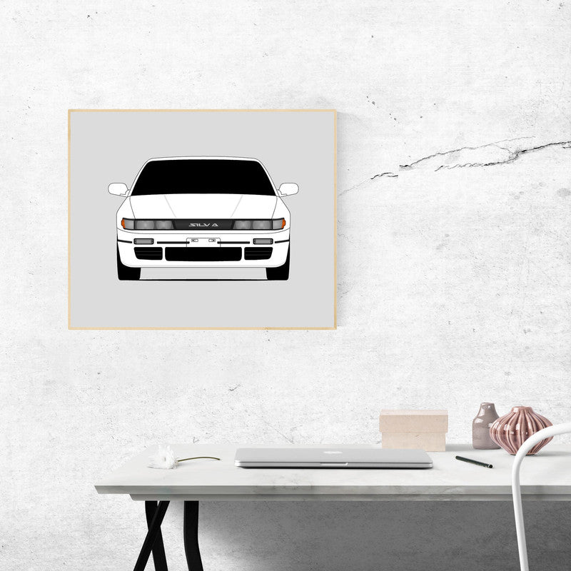 Nissan Silvia S13 (1988-1994) (240SX) Poster